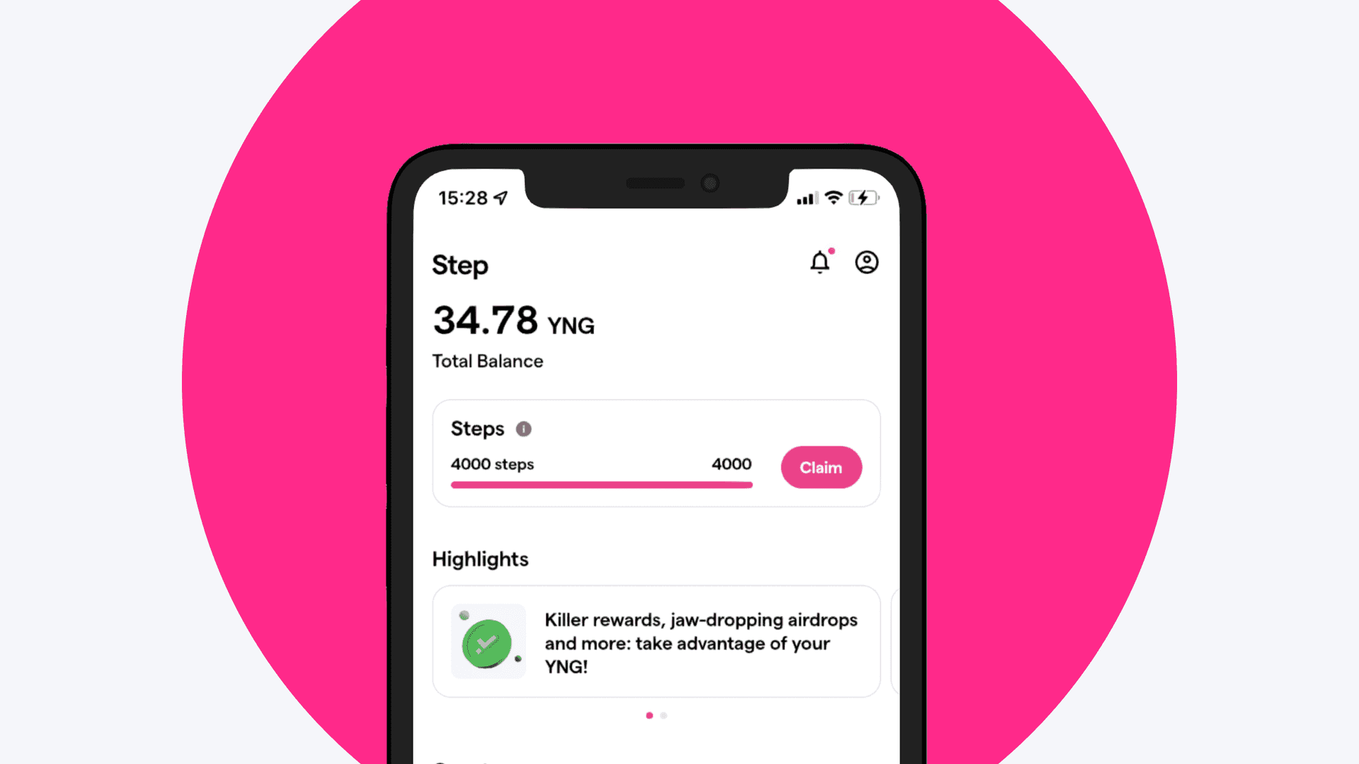 Young Platform Step Get YNG by learning all about crypto